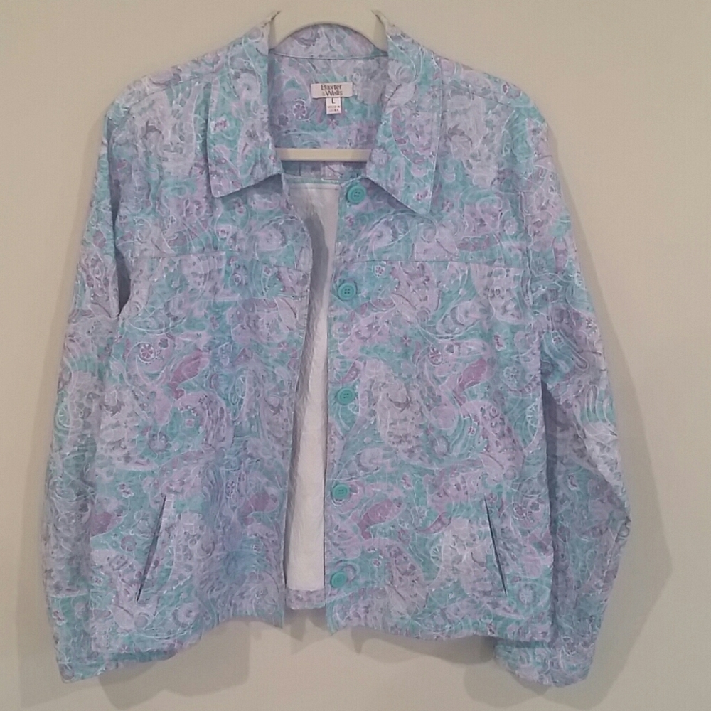Like New! Baxter & Wells spring jacket- size L
